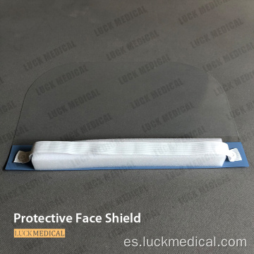 Escudo de cara protector transparente anti-fog ajustable